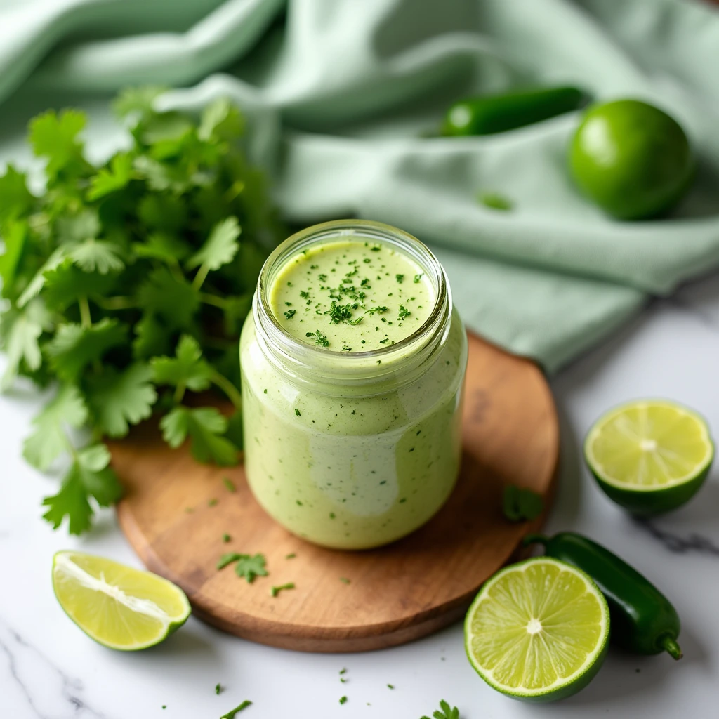 Jalapeño Lime Dressing Recipe