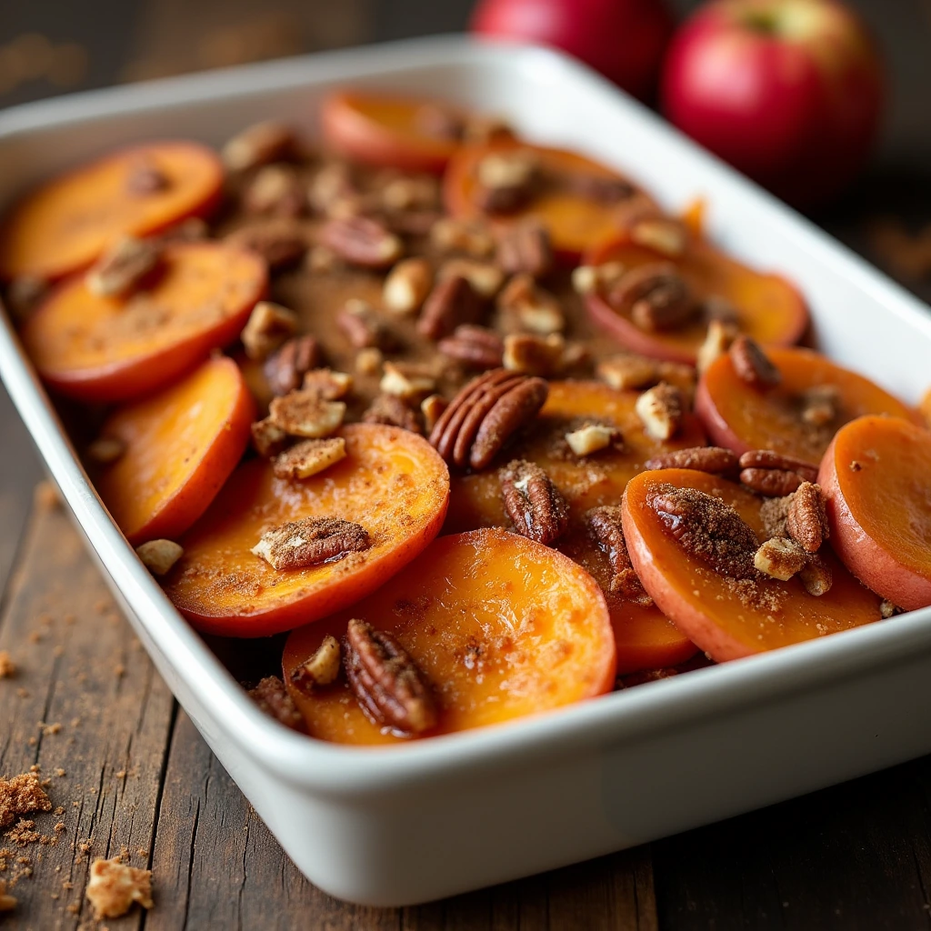Sweet Potato and Apple Casserole