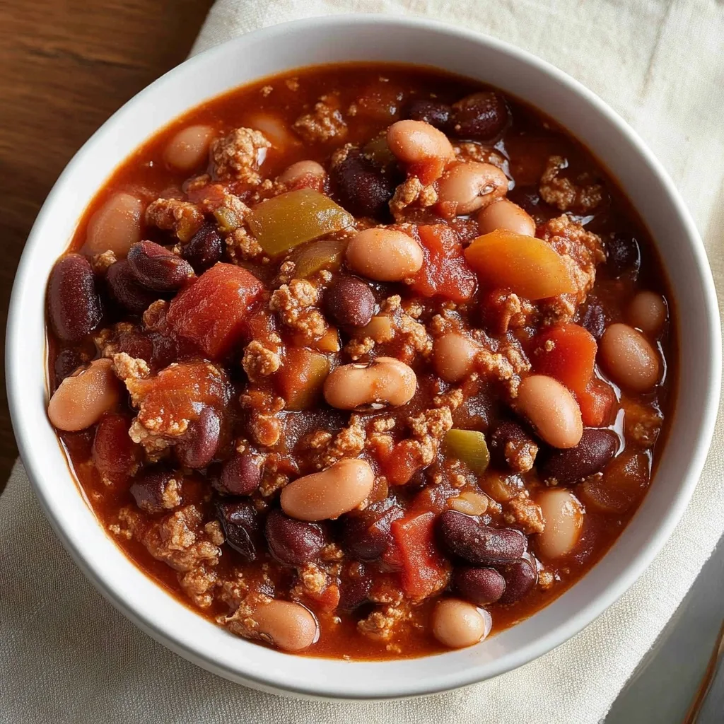 3 bean chili recipe