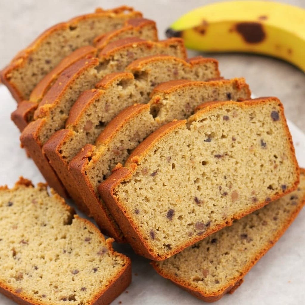 banana bread two bananas