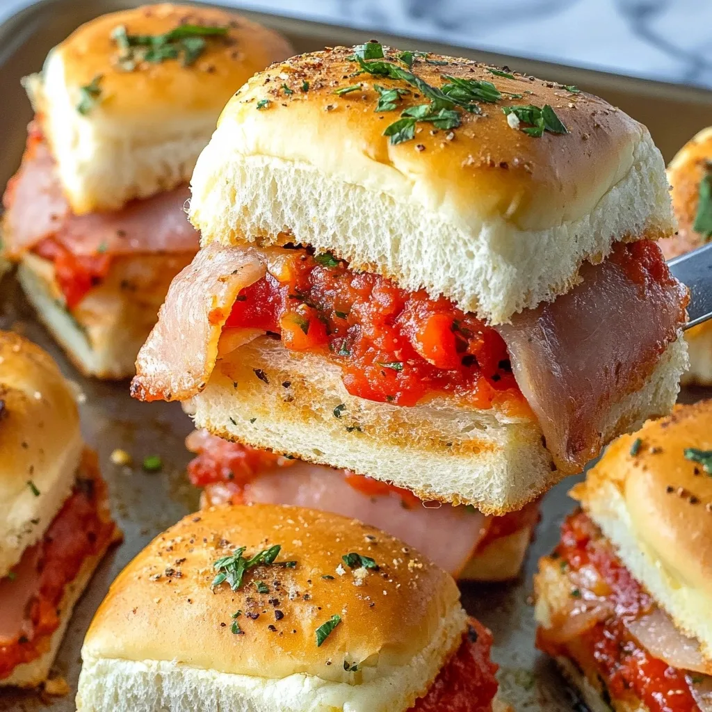 italian sliders recipe