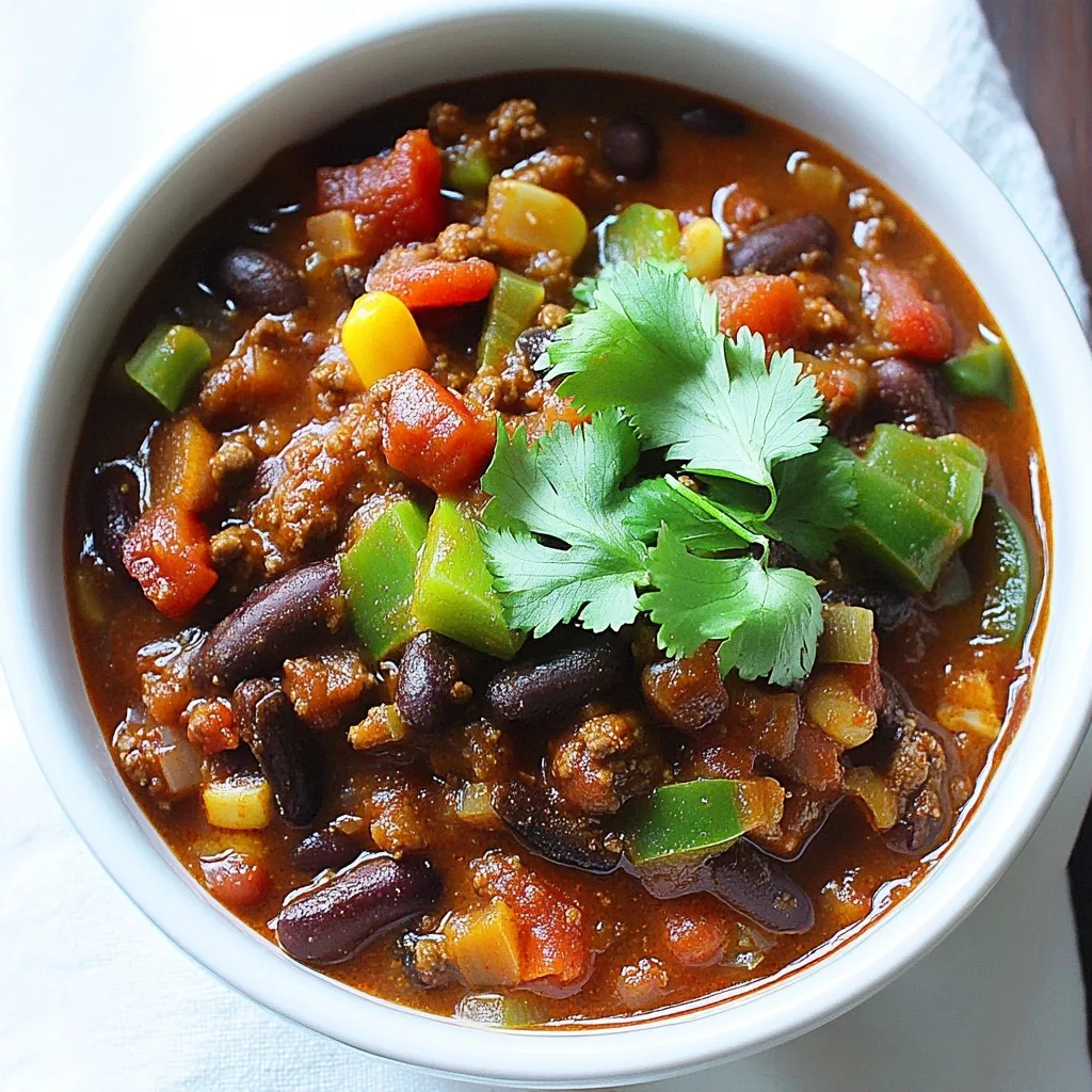 low salt chili