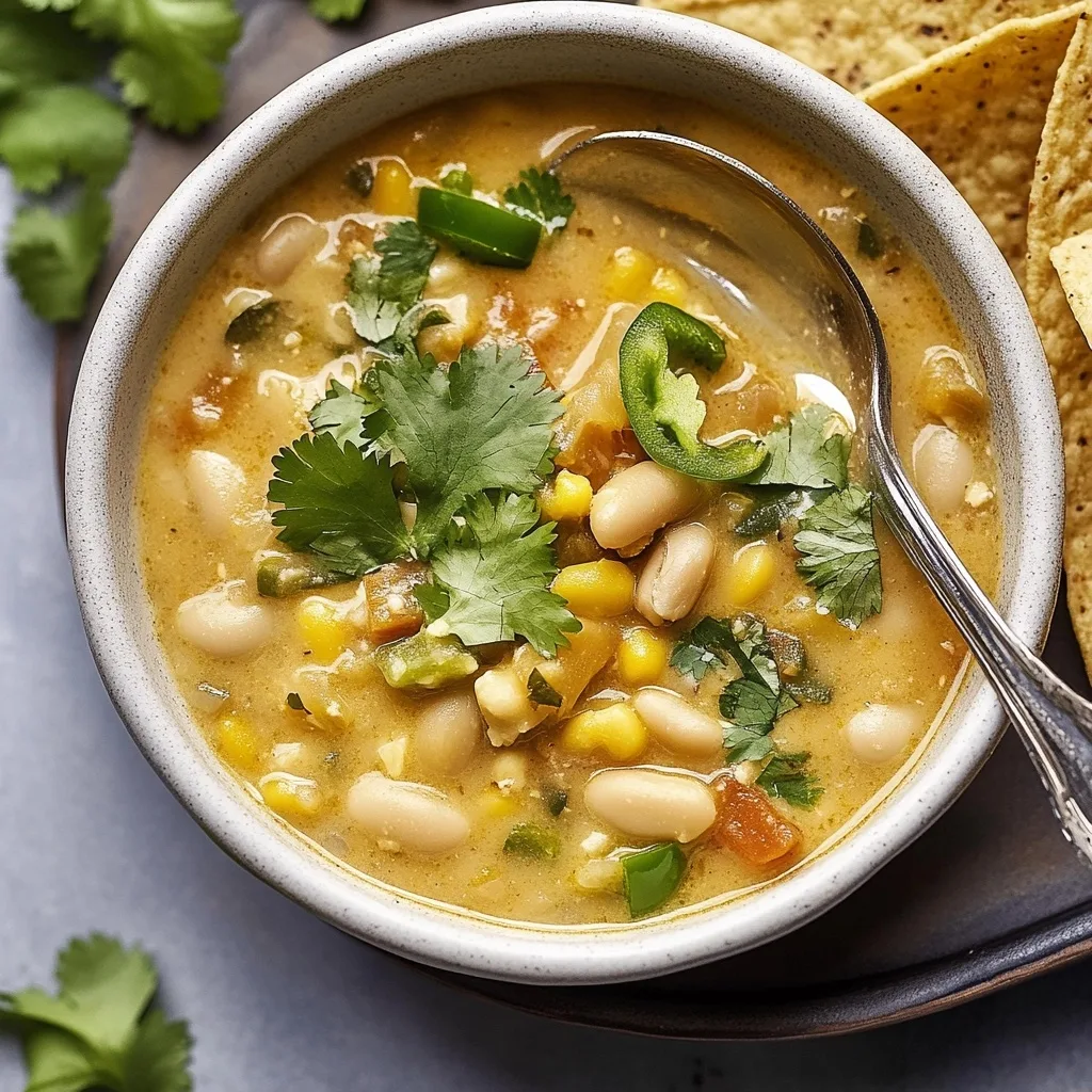 vegetarian white chili